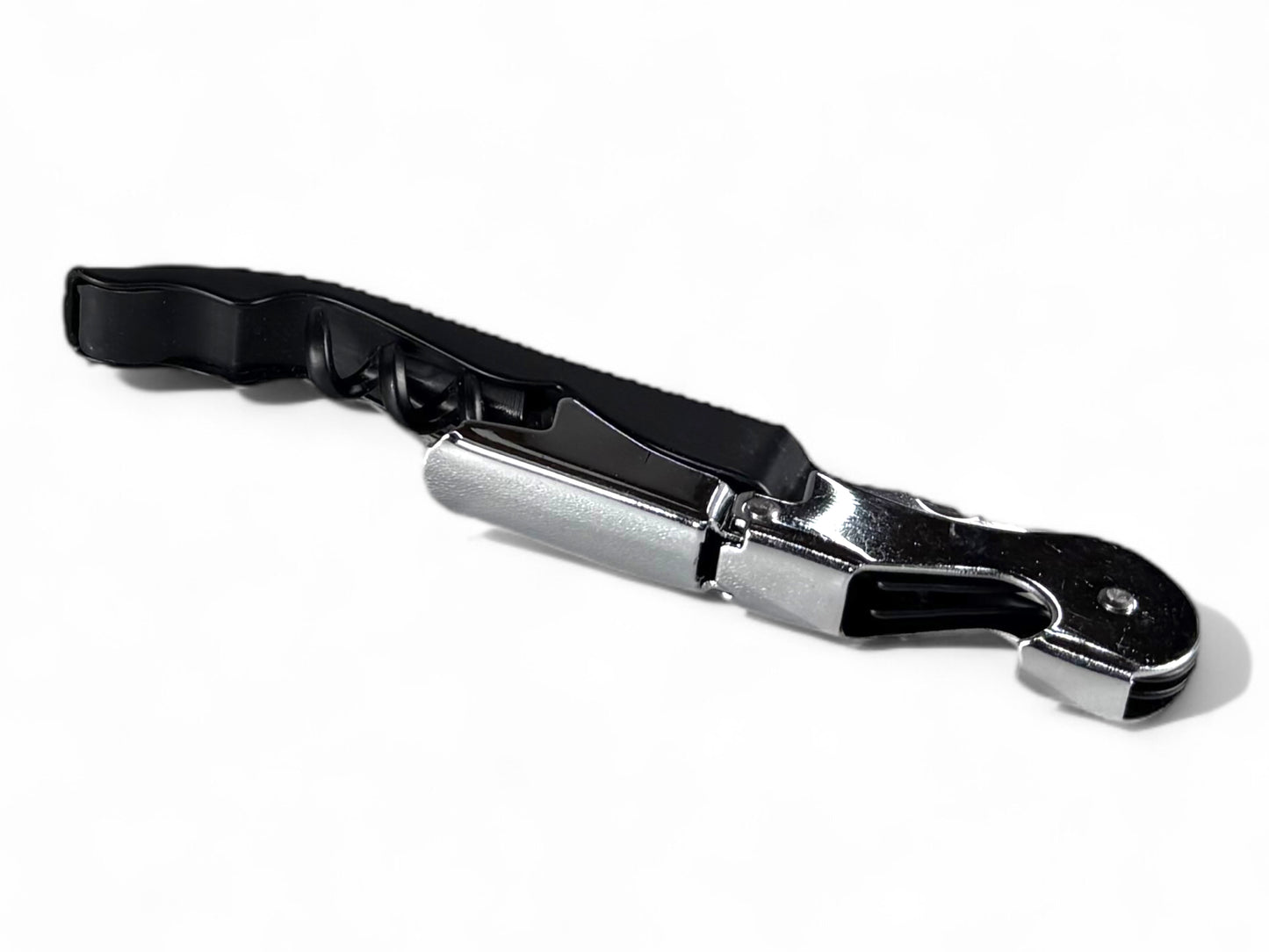 Schwarzes Kellnermesser, 12 cm, Kunststoff, ideal für Events und Service