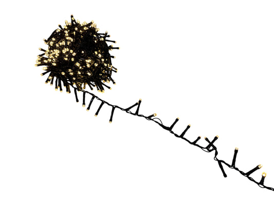 LED-Lichterkette, warmweiß, in Längen von 10,7 m bis 40 m, für Innen- und Außenbereich, ideal für stimmungsvolle Eventbeleuchtung.