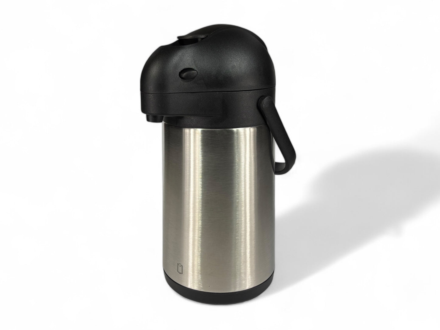 Pumpkannen aus Edelstahl, 1,9 l Fassungsvermögen, für Kaffee, Tee oder Heißwasser bei Events.