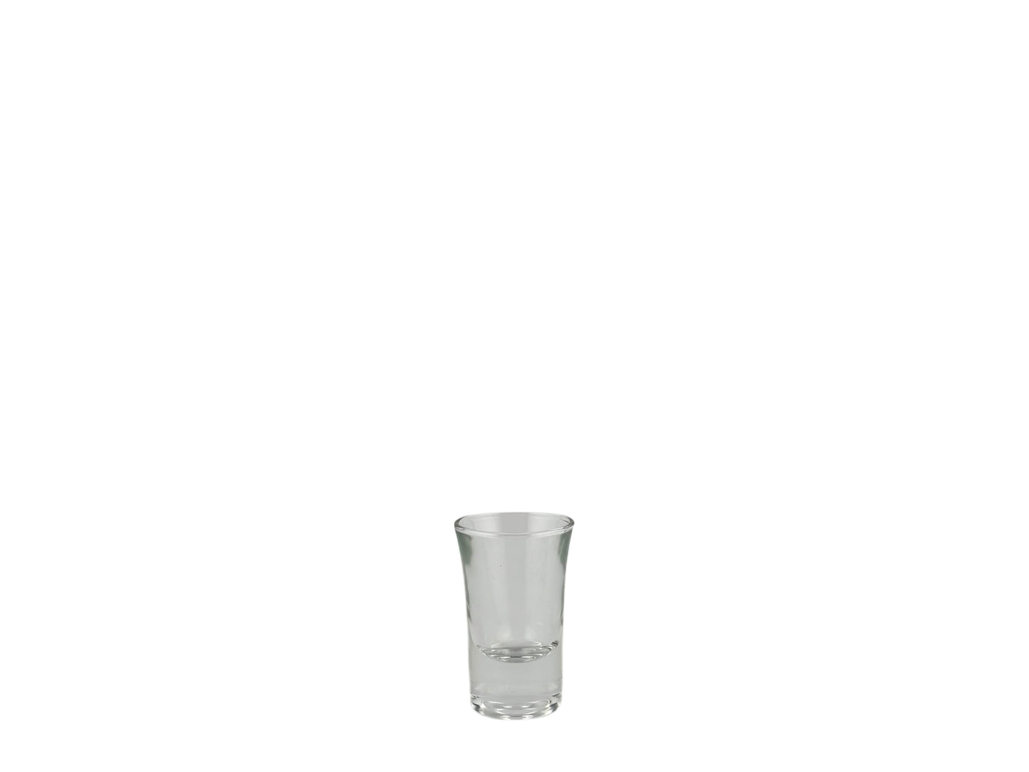 Schnapsglas 2 cl mit Eichmaß, ca. 6 cm hoch – klassisches Glas für Schnaps und Likör bei Hochzeiten und Events