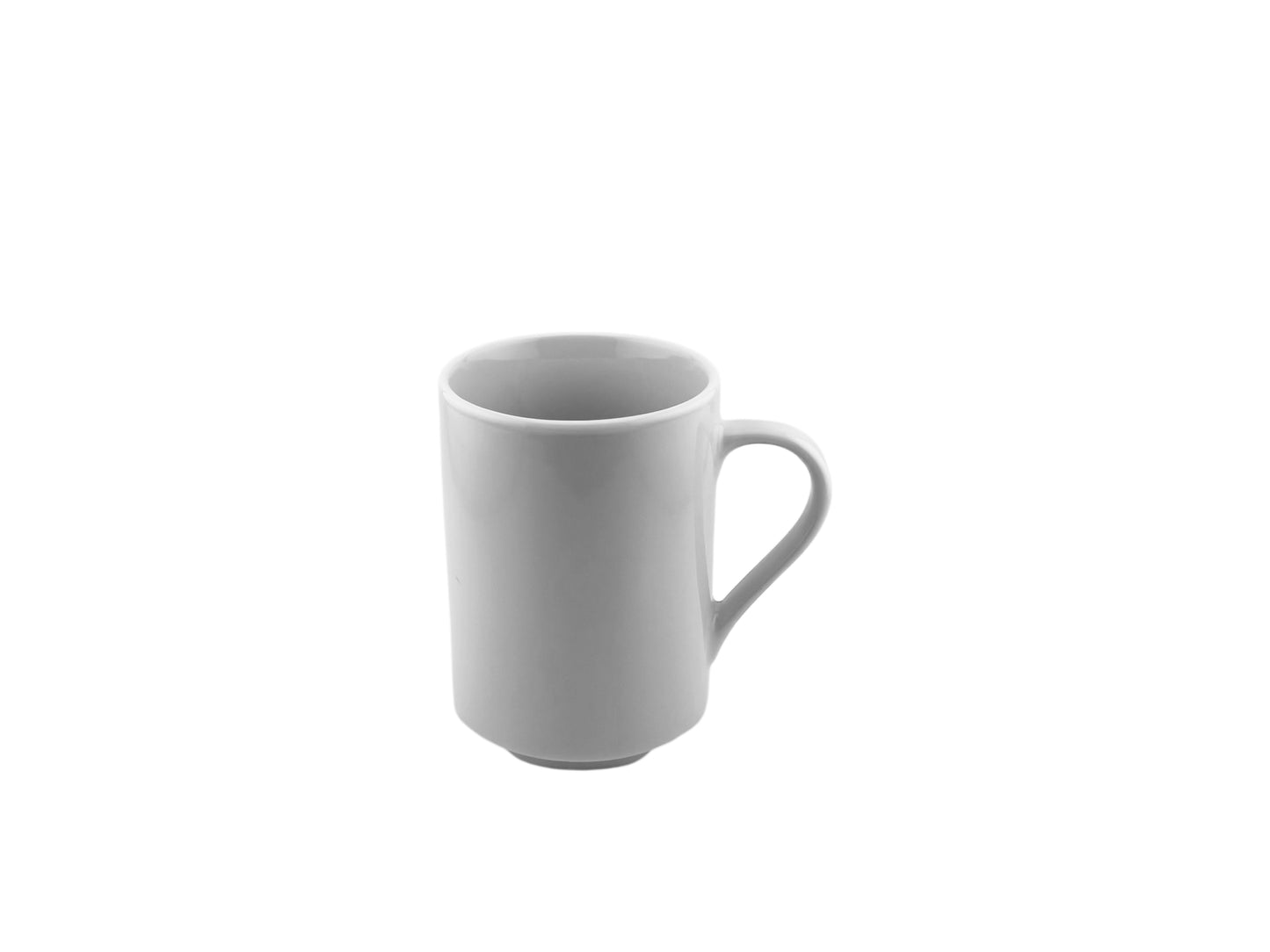 Kaffeebecher aus Porzellan mit 290 ml Fassungsvermögen aus dem Geschirrverleih