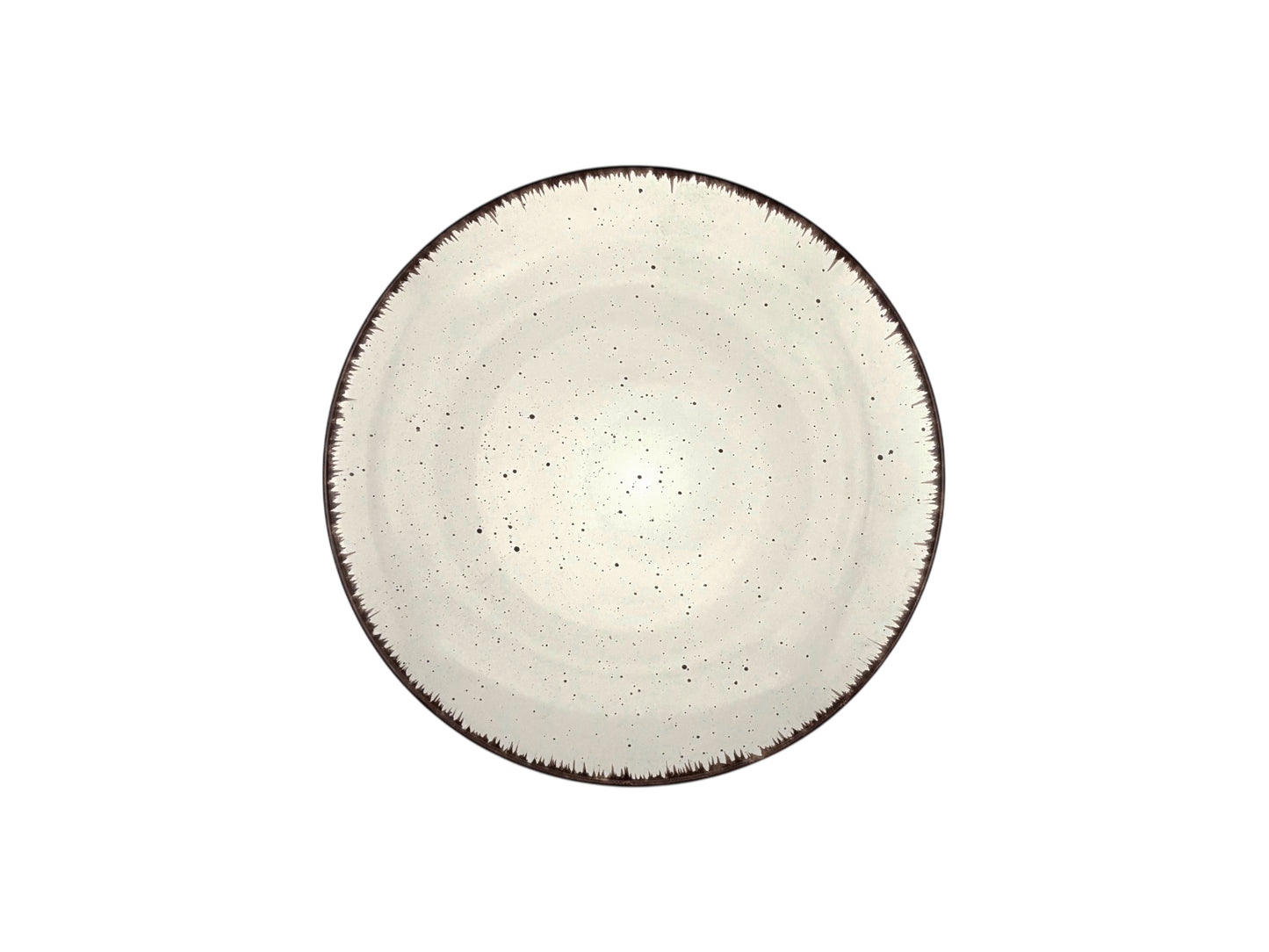 Weißer Vintage-Dessertteller aus Feinsteinzeug mit 20 cm Durchmesser zur Miete für Hochzeiten & stilvolle Events