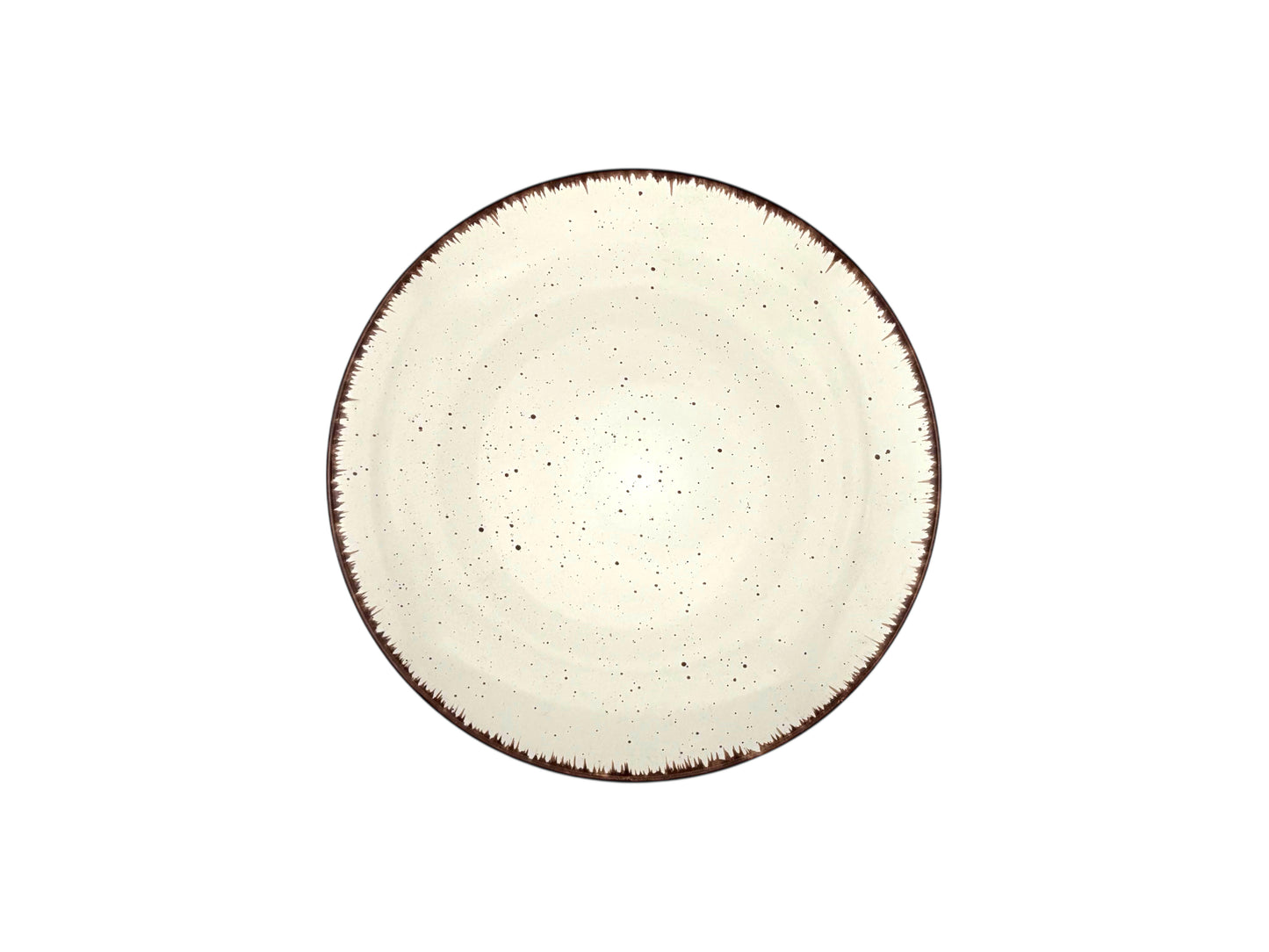 Weißer Vintage-Dessertteller aus Feinsteinzeug mit 20 cm Durchmesser zur Miete für Hochzeiten & stilvolle Events