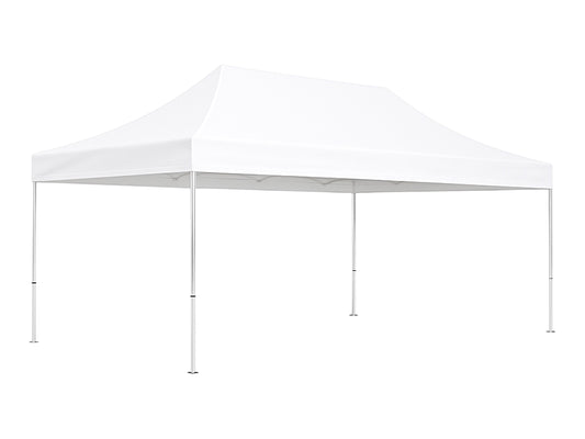 4x6 m Faltpavillon Weiß mieten