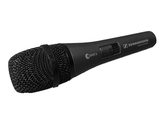 Sennheiser e845 S Handmikrofon Super-Cardioid, kabelgebundenes Gesangsmikrofon mit Metallgehäuse