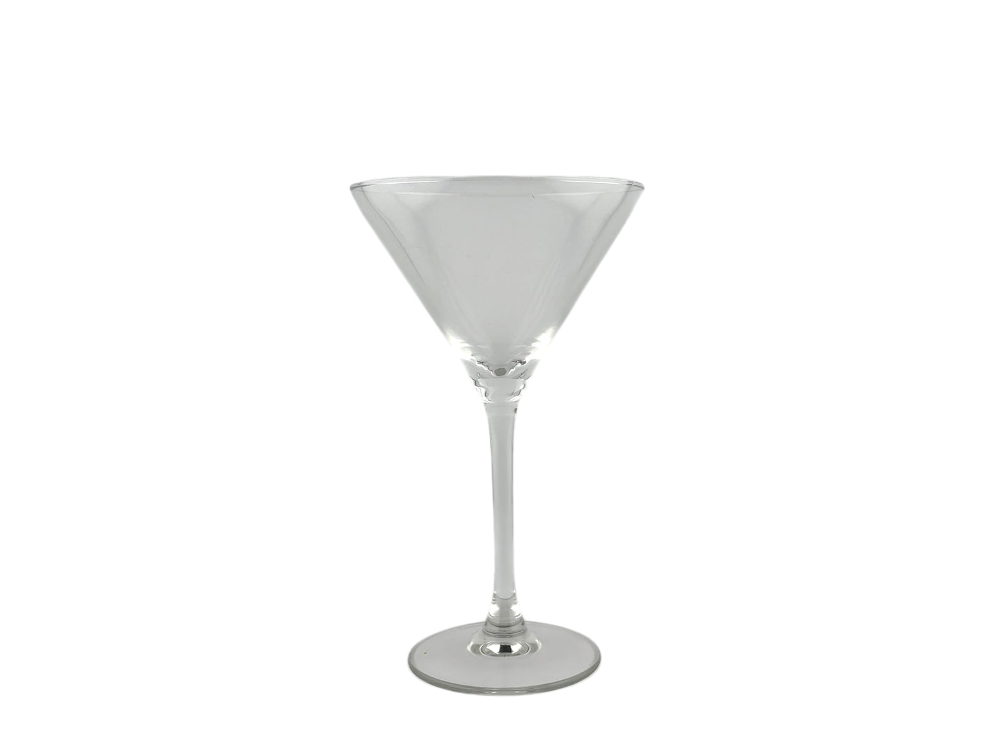 Martiniglas 25 cl, ca. 18 cm hoch, trichterförmig, ohne Eichmaß – elegantes Cocktailglas für Hochzeiten und Events