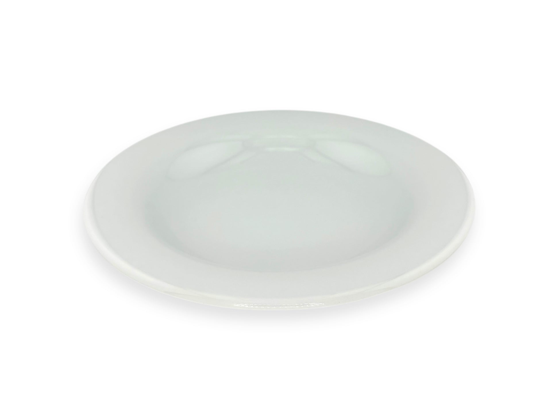 Classic tiefer Teller aus weißem Porzellan mit 22 cm Durchmesser – ideal für Suppen und Vorspeisen. Jetzt bei unserem Geschirrverleih für Hochzeiten, Geburtstage und Events mieten.